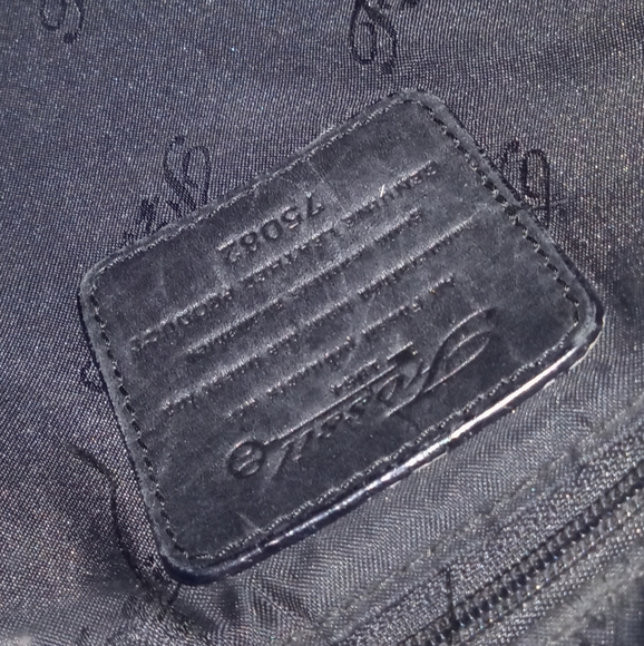 Fossil Vintage Black Leather Hobo Soft - Picture 7 of 11